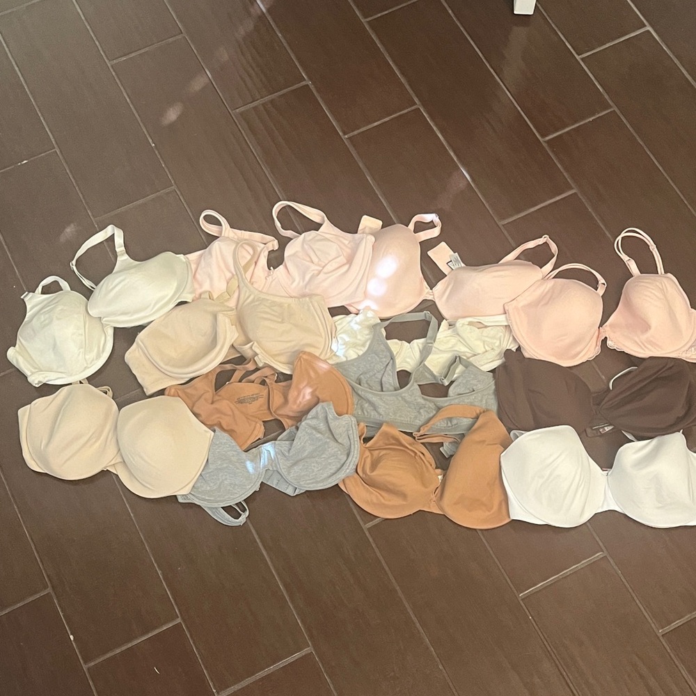 13 Victorias Secret Bras.